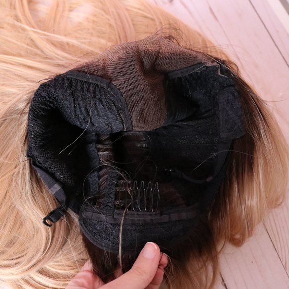 ImStyle Wigs Coco Dark Root Blonde Lace Front Wig - Picture 9 of 9